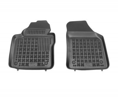 Gummimatta Svart - VW Caddy 3 (2004-2020) (fram)