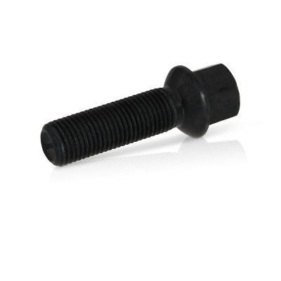 Hjulbult 43mm (förlängd) Svart M14x1,5 R14 (sfärisk)