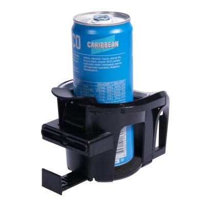 Justerbar mugghållare för bil – inbyggd telefonhållare