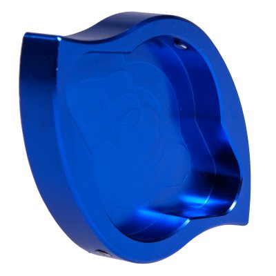 Kylarlock cover – Aluminium Blå eloxerat (Mugen-style)
