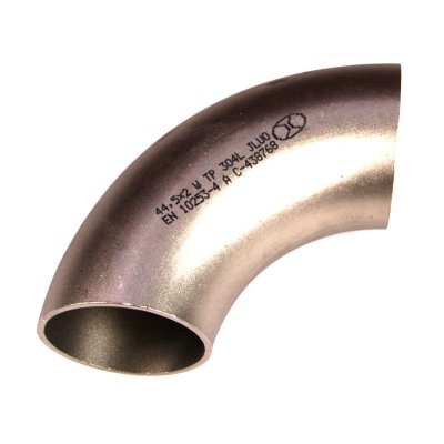 Kortradieböj 90° 44.5x2mm