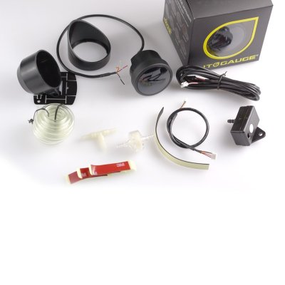 Auto Gauge Mätare 52mm Laddtryck 2 Bar (Peak & hold)