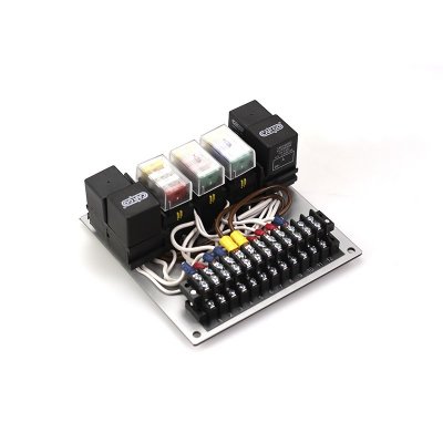 Universal säkring / reläbox (färdigmonterad med manual) 12V
