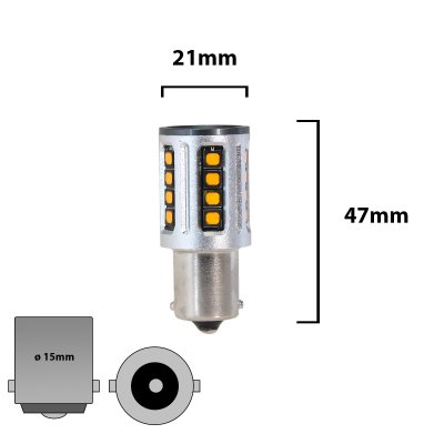 Mr Tuning High Power LED Orange P21W (2st)