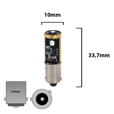 Mr Tuning High Power LED BAY9S / H21W (2st)