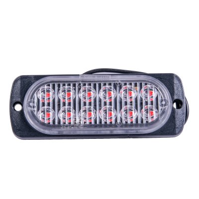 LED Sidomarkeringsljus 12V/24V Röd E-märkt för Släp, Trailer & Lastbil