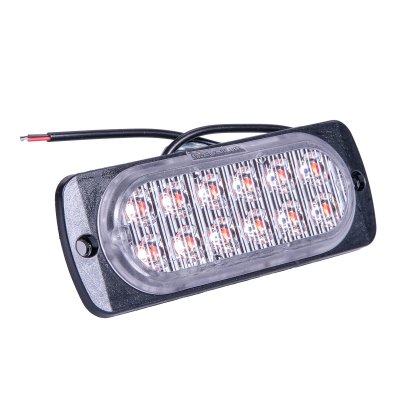 LED Sidomarkeringsljus 12V/24V Röd E-märkt för Släp, Trailer & Lastbil