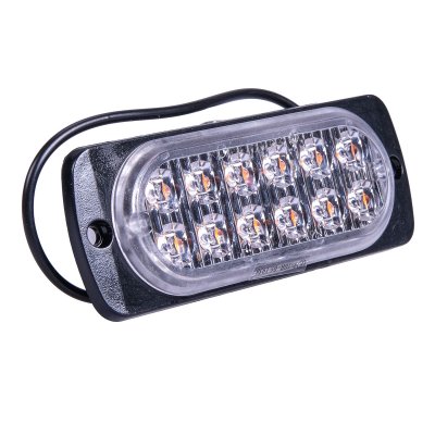 LED Sidomarkeringsljus 12V/24V Orange E-märkt för Släp, Trailer & Lastbil