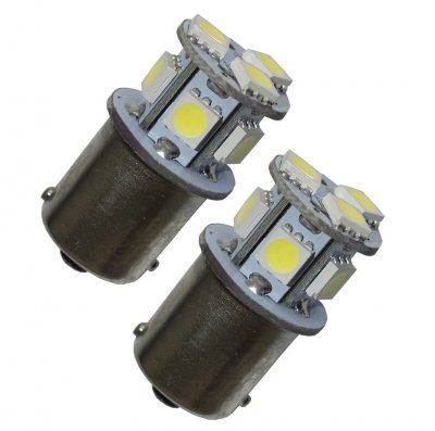 LED lampa BA15s 8 SMD (xenonvit) (1st)