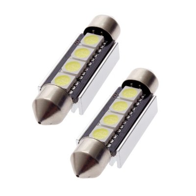 LED lampa C10W spollampa 42mm Canbus (xenonvit)