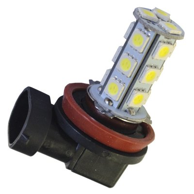 Dimljus LED lampa H11 18 SMD (6000k) (1st)