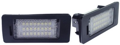 LED Nummerskyltsbelysning BMW 1-serie E82