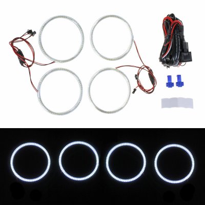 Angel eyes ringar SMD white - BMW E30 E34 (120mm x 4)
