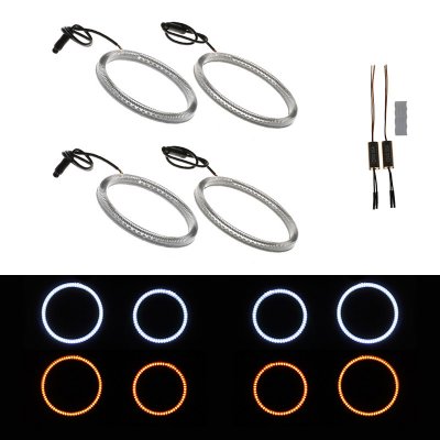 Angel eyes ringar SMD switch back - BMW E60 Xenon (105mm + 120mm)