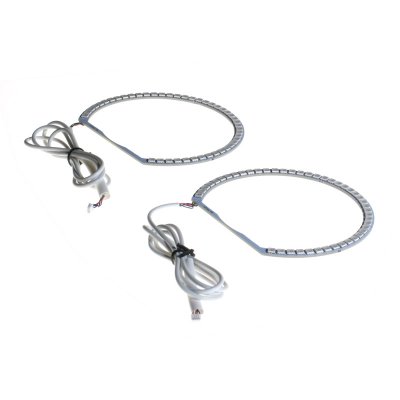 Angel eyes ringar RGB + white - BMW E46 (131mm x 4)