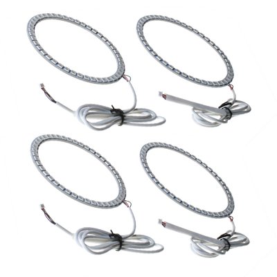 Angel eyes ringar RGB + white - BMW E60 Xenon (105mm + 120mm)