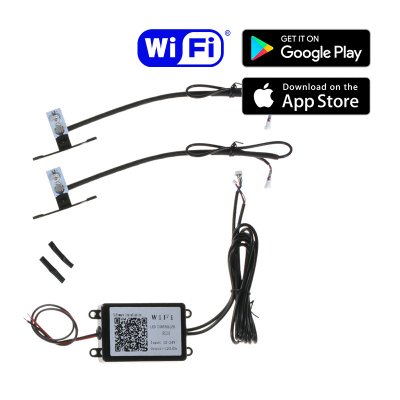 2x Demon Eyes RGB med App