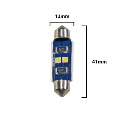 Mr Tuning High Power LED C5W Spollampa 41mm Canbus 2W (2st)