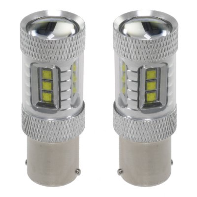 Mr Tuning High Power LED Backljus BA15s / P21w Canbus 80W (2200lm) (2st)