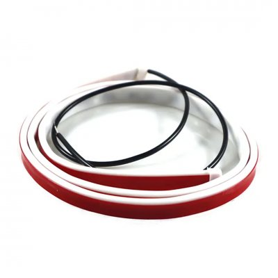 Ledlist dörr (vit/röd)