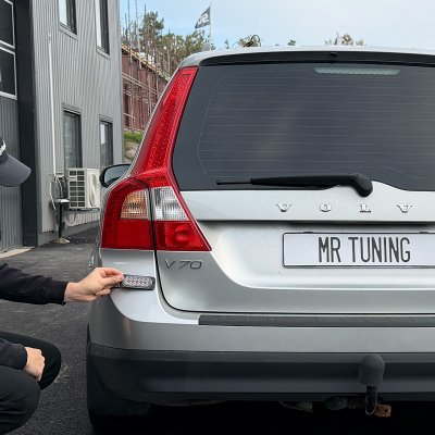 LED Sidomarkeringsljus 12V/24V Röd E-märkt för Släp, Trailer & Lastbil