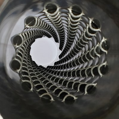 Sportljuddämpare slim med 76mm anslutning