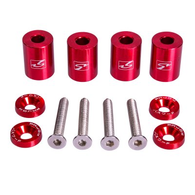 Huvspacer 25mm Röd