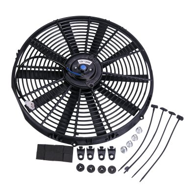 Elfläkt 16" (Kylfläkt) Tryckande effekt