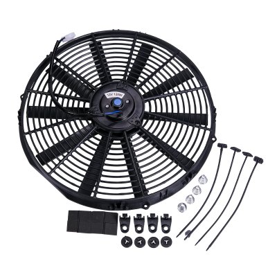 Elfläkt 16" (Kylfläkt) Sugande effekt