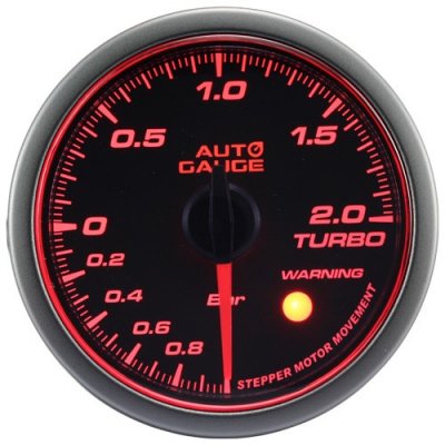 Auto Gauge Mätare 52mm Laddtryck 2 Bar (Stepmotor)
