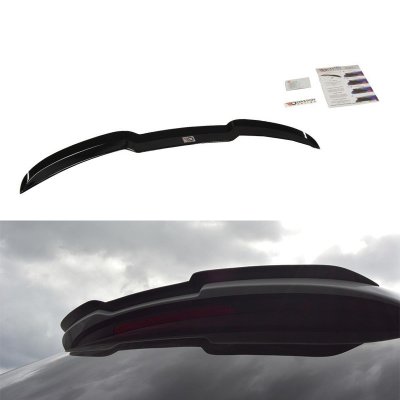 Spoilervinge Audi A6 Avant S-Line (C7 / 4G) (2011-2018) Blanksvart