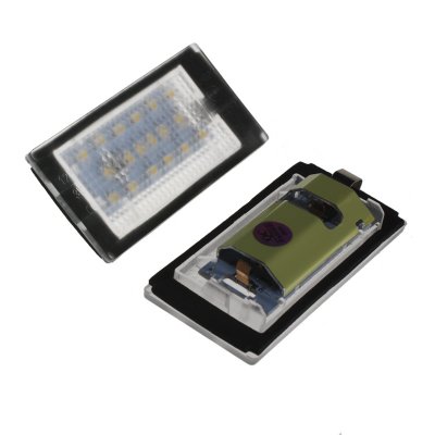 Nummerskyltsbelysning LED Super White - BMW E46 Coupe (1998-2002)