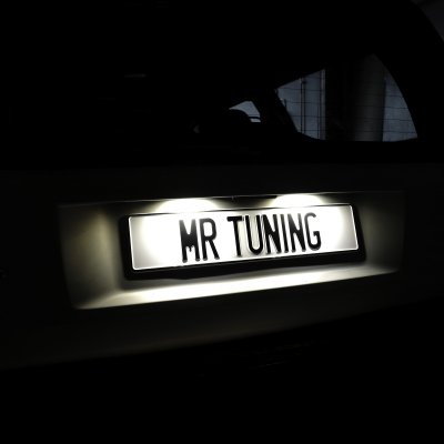 Nummerskyltsbelysning Super White - Volvo S60 (2000-2009)