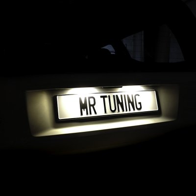 Nummerskyltsbelysning Super White 18 SMD - Volvo S80 (1998-2006)