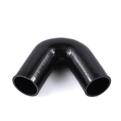 Silikonslang 135° 89mm (3,5tum) - Svart
