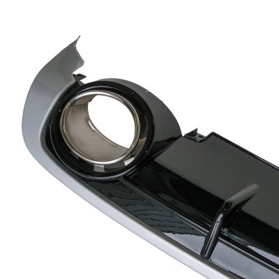 Bakre Diffusor med Avgasändrör & Silverlist VW Golf 6 GTI (2008–2013)