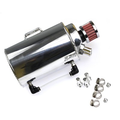 Oljecatchtank XXL ink filter Silver 2L