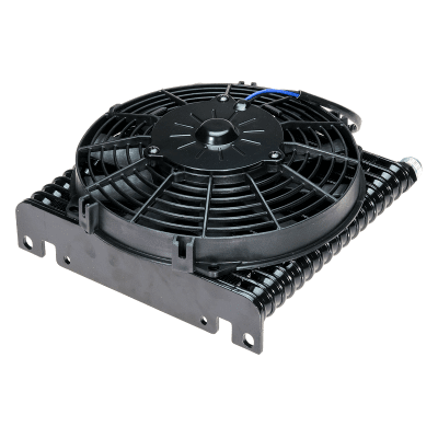 Oljekylare 17r ink elfläkt 9" (Kylfläkt)