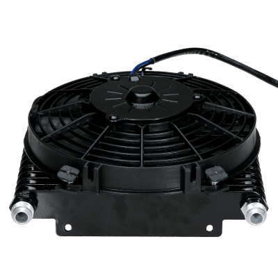 Oljekylare 17r ink elfläkt 9" (Kylfläkt)