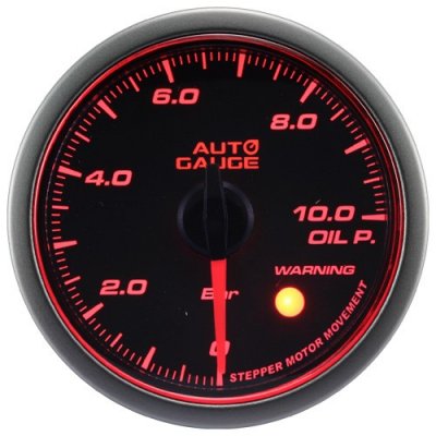 Auto Gauge Mätare 52mm Oljetryck (Stepmotor)