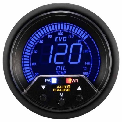 Auto Gauge Mätare 60mm Oljetryck
