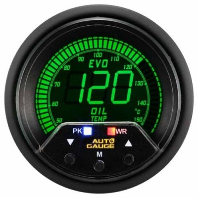 Auto Gauge Mätare 60mm Oljetemp