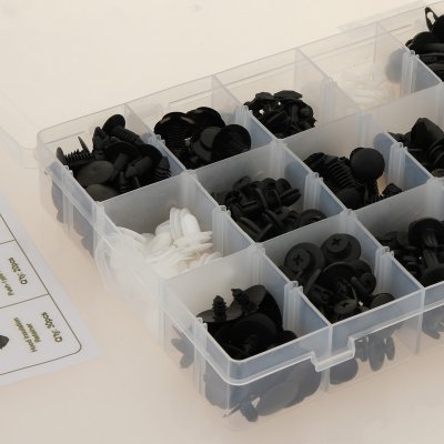 Clips sortimentlåda 415st