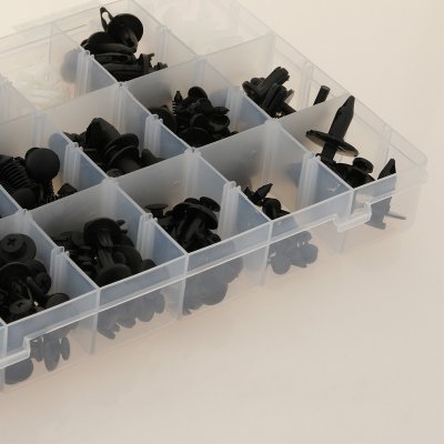 Clips sortimentlåda 415st