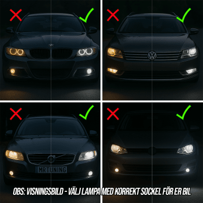 Mr Tuning Dimljus High Power LED H11 13W 3000LM (2st)