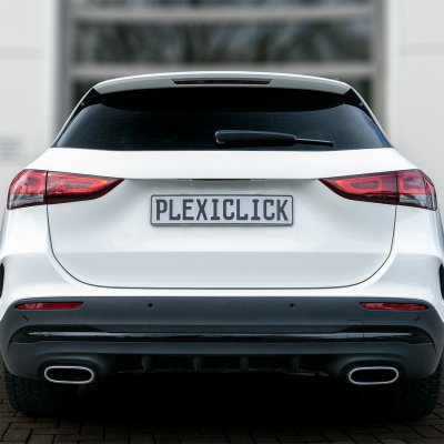 Plexiclick Skylthållare Transparent (4-pack)