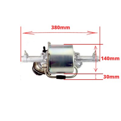 Extern bromsservo (Slim) 2-vägs 2:1