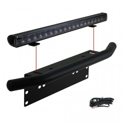 PAKET LED Ramp Mr Tuning XM100 + Unibar Svart