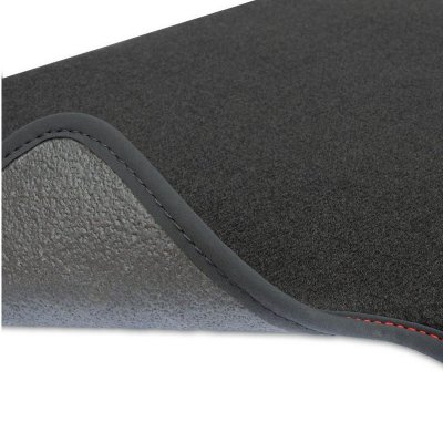 Tygmatta Mr Tuning Premium (röda stygn) - BMW 5-serie E60 / E61 (2004-2010)