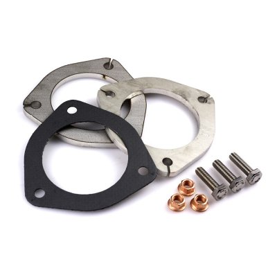 Kit 3,5" Flänsar Packning Bultar - Rostfritt
